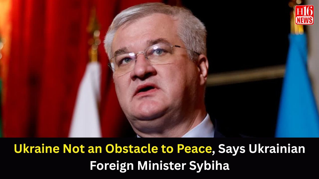 Ukraine Not an Obstacle to Peace, Says Ukrainian Foreign Minister Sybiha